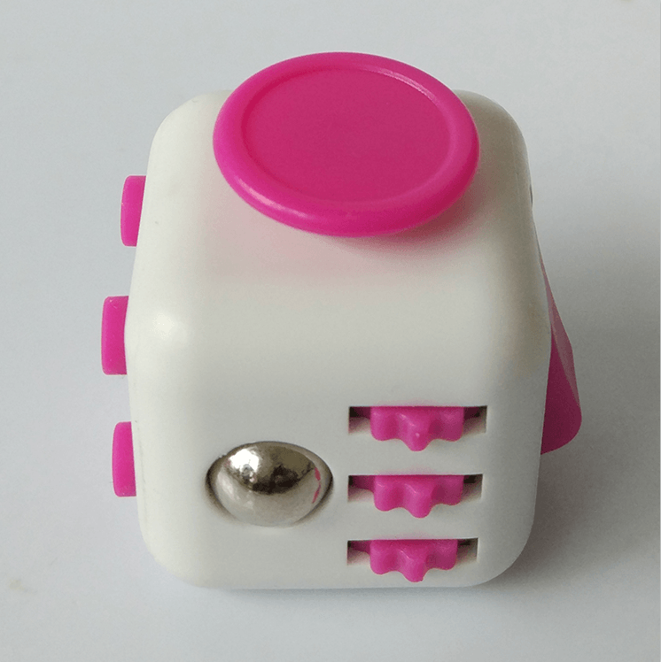 Fidget Cube White/Pink → MasterCubeStore